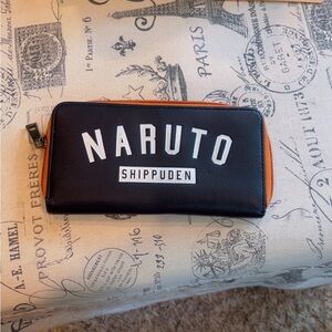 Navy and Orange Wallet